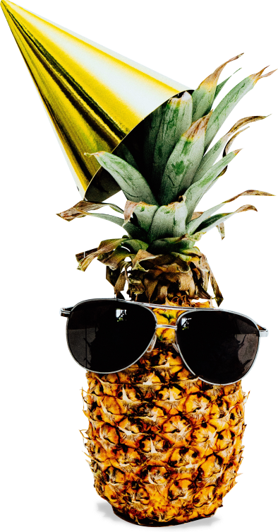 party pineapple right